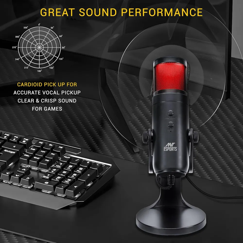Ant Esports Wired Microphone (Wente 220) view 5
